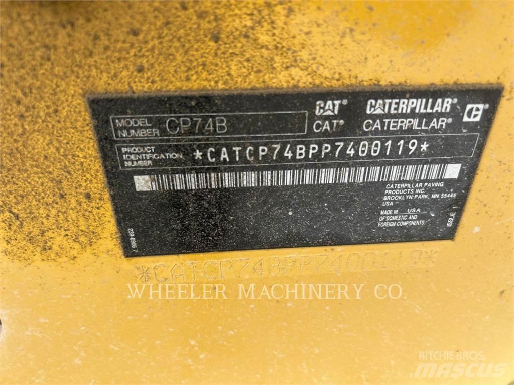 CAT CP74B Vienvalča grunts veltņi