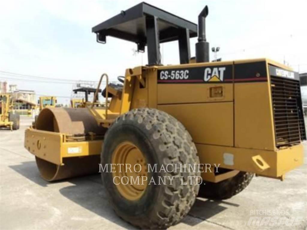 CAT CS-563CAW Vienvalča grunts veltņi