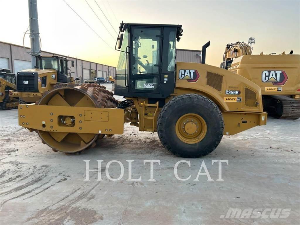 CAT CS56B CAB Vienvalča grunts veltņi