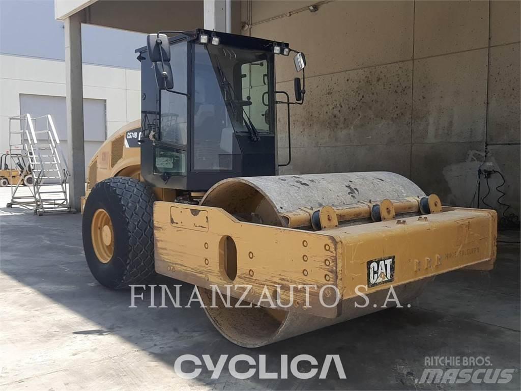 CAT CS74B Vienvalča grunts veltņi
