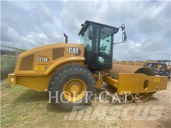 CAT CS74B CAB Vienvalča grunts veltņi