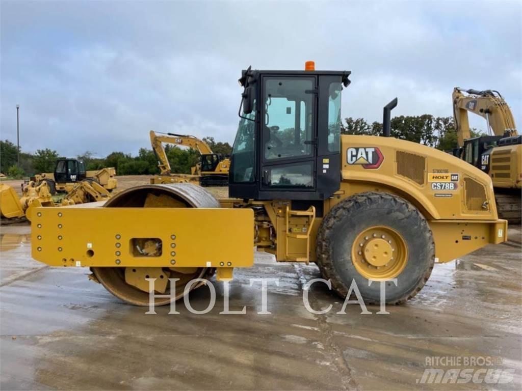 CAT CS78B Vienvalča grunts veltņi