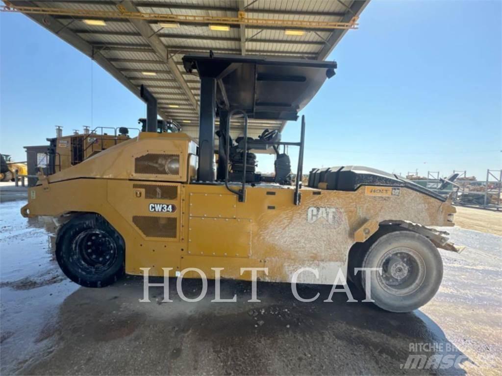 CAT CW34 Vienvalča grunts veltņi