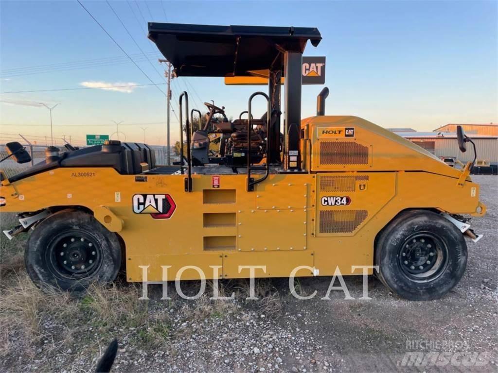 CAT CW34 Vienvalča grunts veltņi