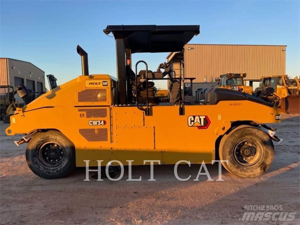 CAT CW34 Vienvalča grunts veltņi