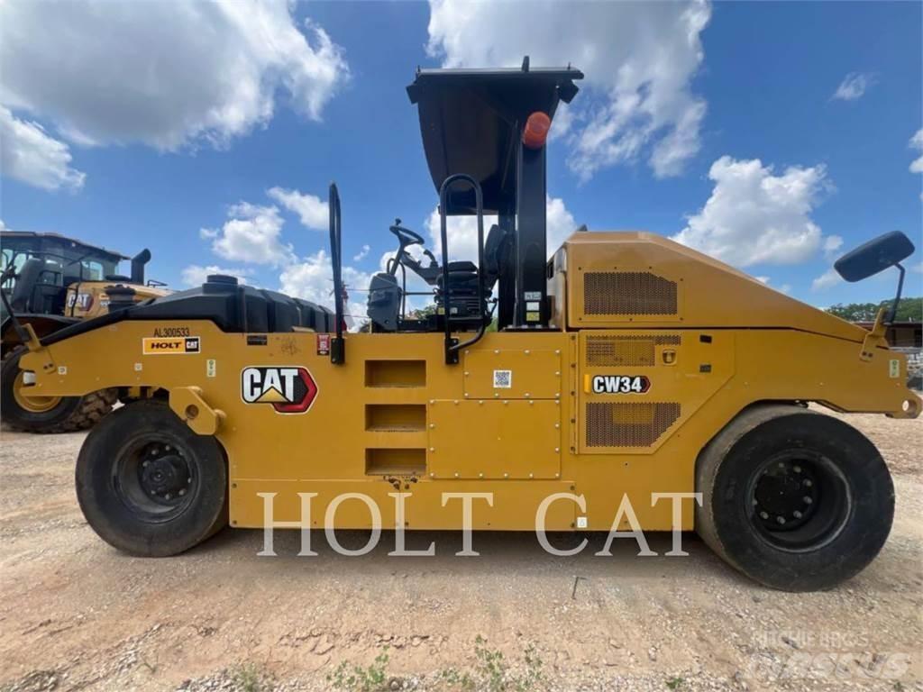 CAT CW34 Vienvalča grunts veltņi