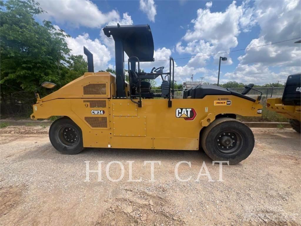 CAT CW34 Vienvalča grunts veltņi