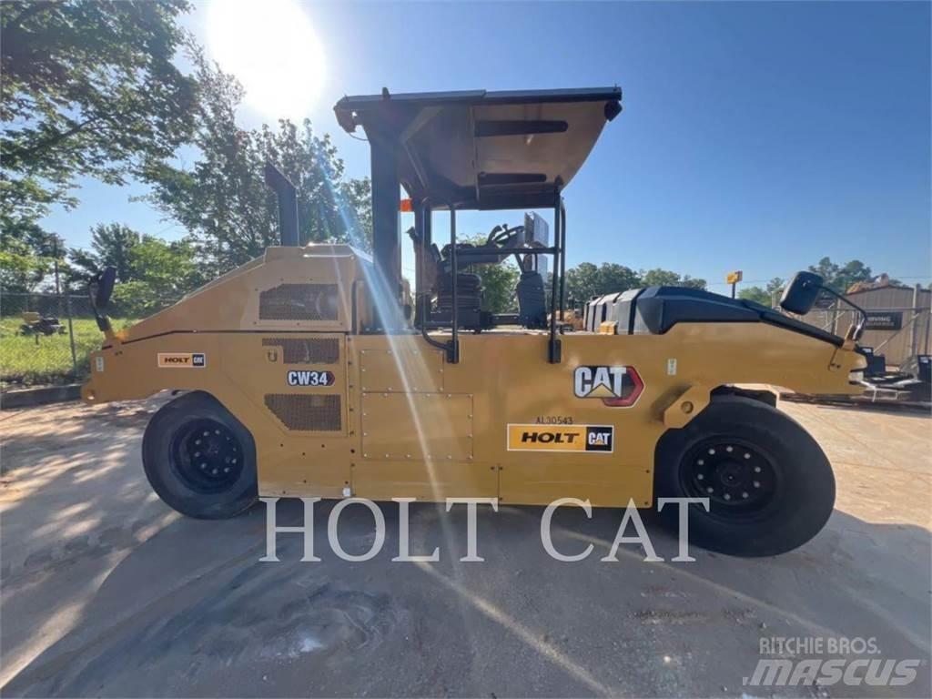 CAT CW34 Vienvalča grunts veltņi
