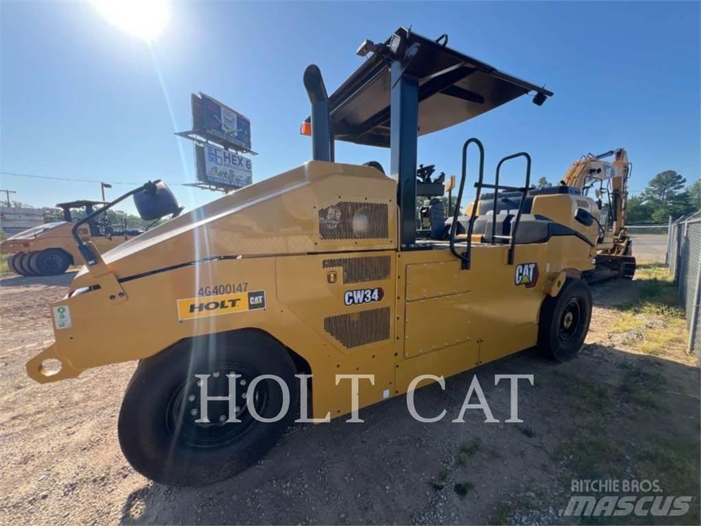 CAT CW34 Vienvalča grunts veltņi