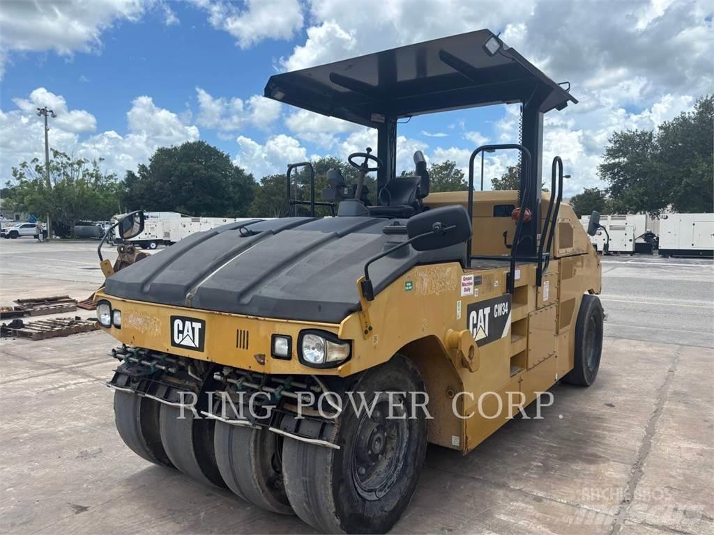 CAT CW34 Divvalču grunts veltņi