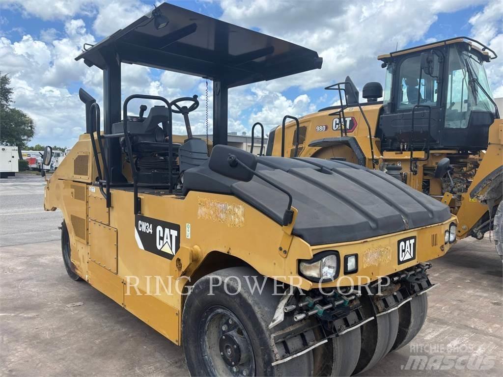 CAT CW34 Divvalču grunts veltņi