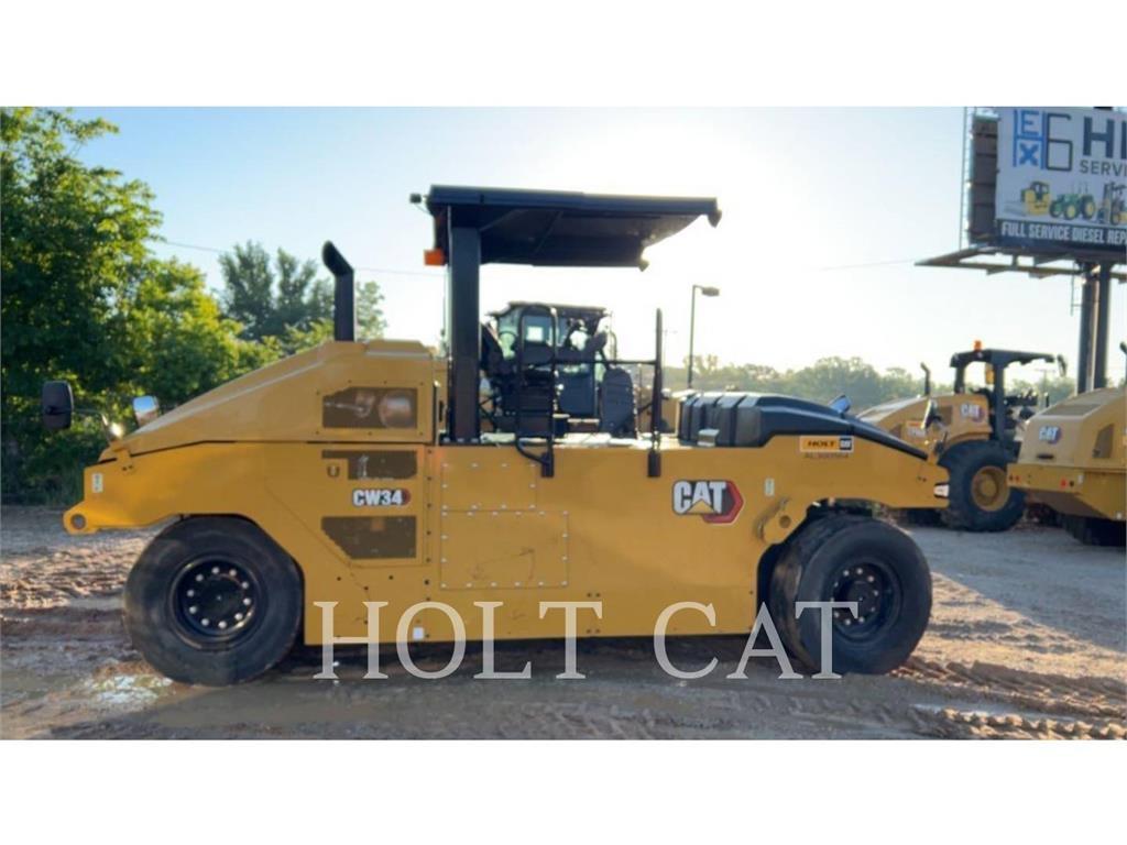 CAT CW34 Vienvalča grunts veltņi