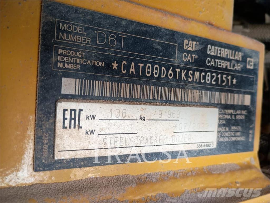 CAT D 6 T Kāpurķēžu buldozeri