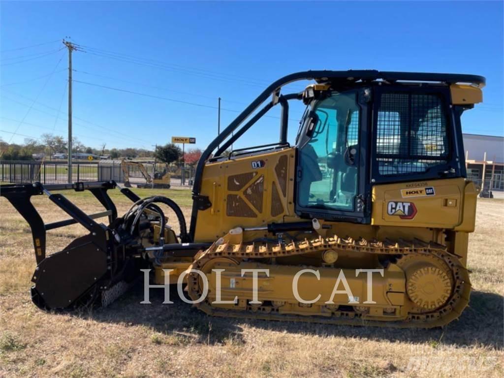 CAT D1 MULCHER Kāpurķēžu buldozeri