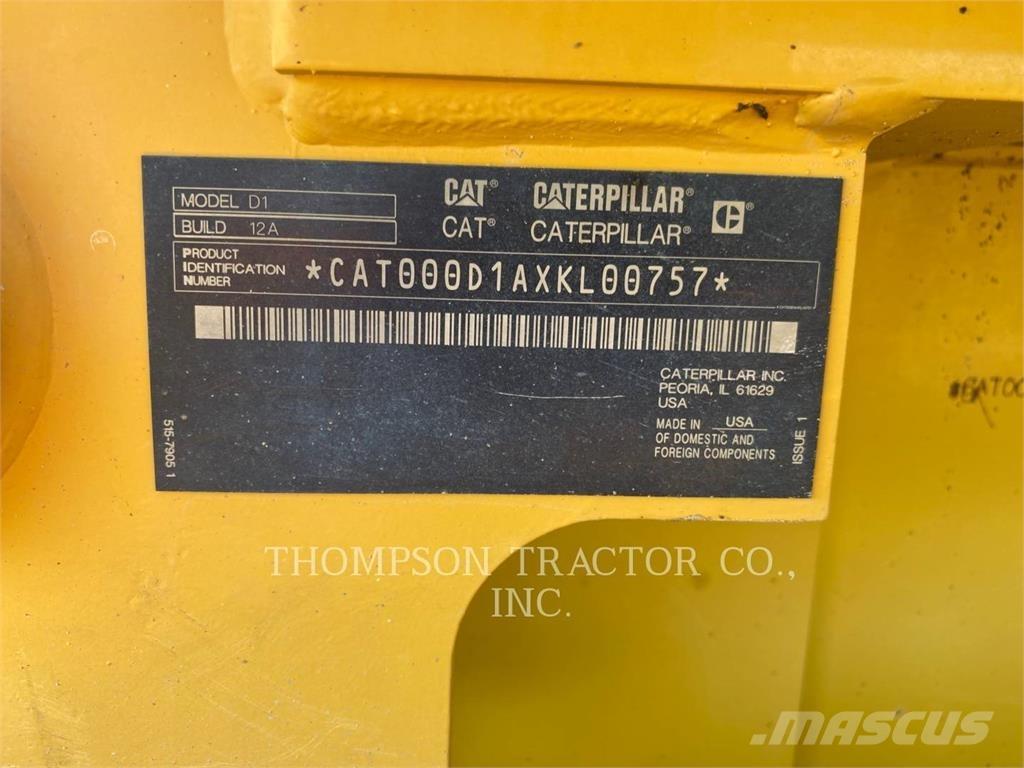 CAT D1LGP Kāpurķēžu buldozeri