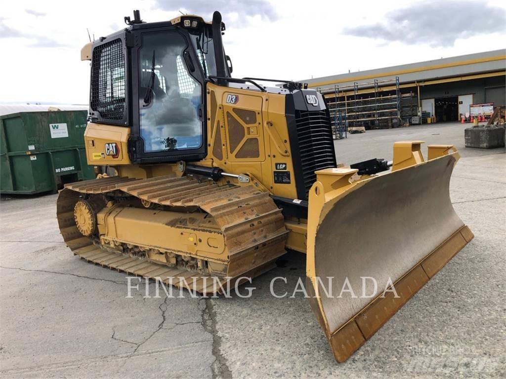 CAT D3-12 Kāpurķēžu buldozeri