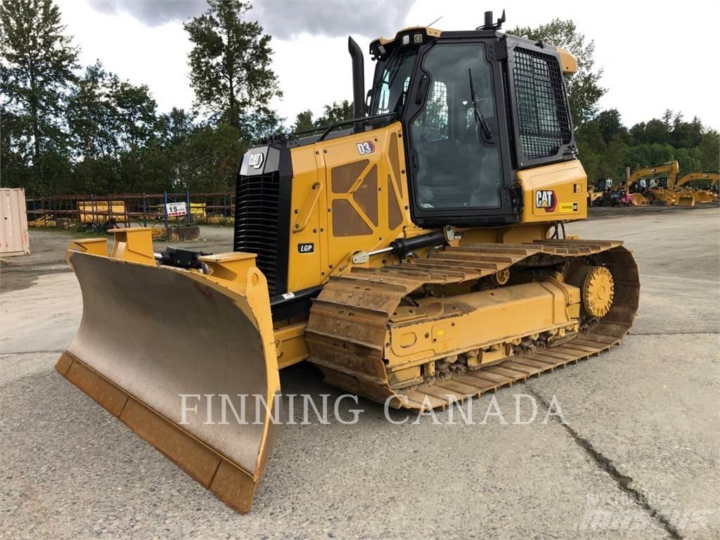 CAT D3-12 Kāpurķēžu buldozeri