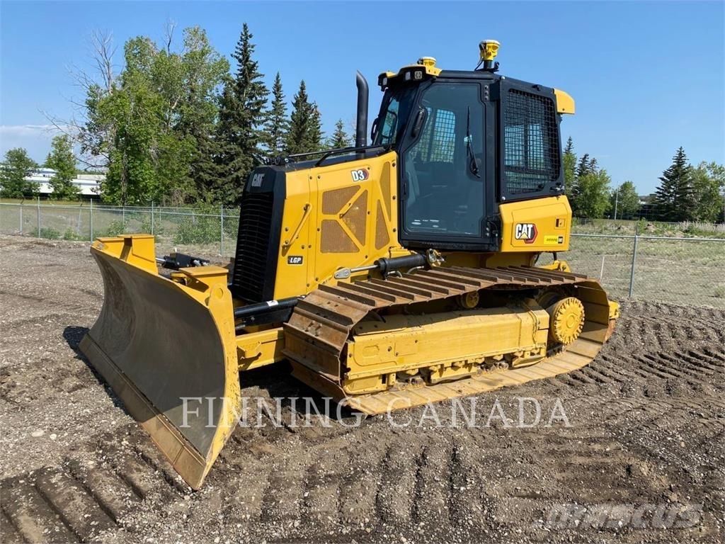 CAT D3-12 Kāpurķēžu buldozeri