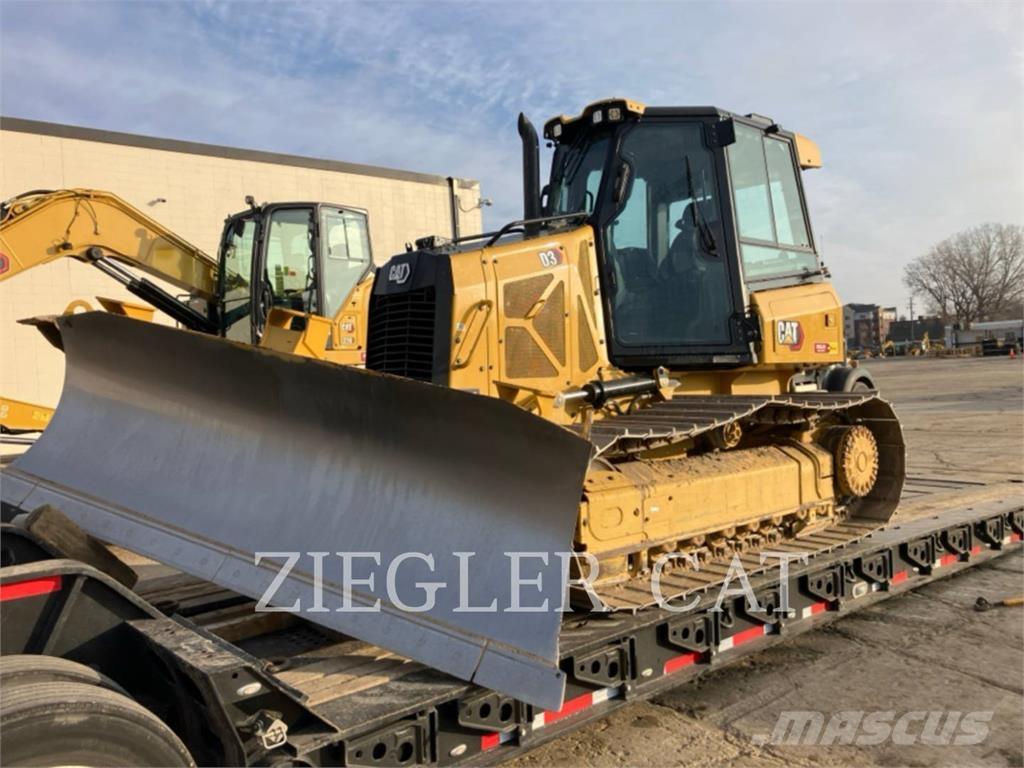 CAT D3-12LGP Kāpurķēžu buldozeri