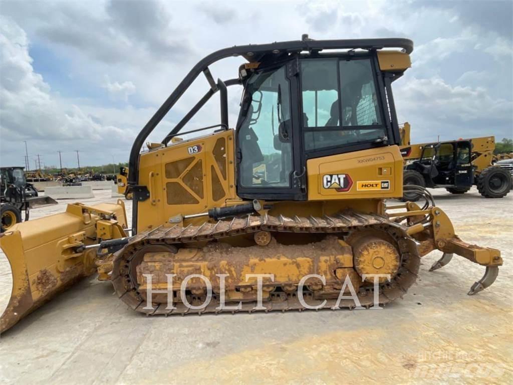 CAT D3 CAB3 Kāpurķēžu buldozeri