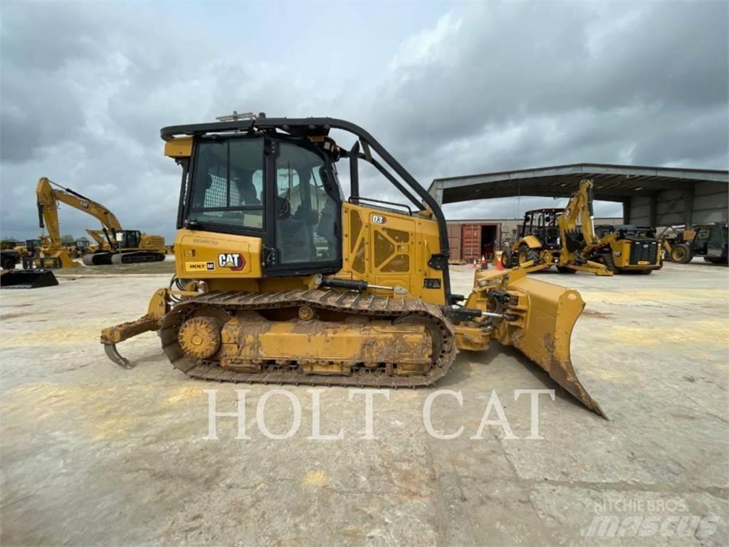 CAT D3 CAB3 Kāpurķēžu buldozeri
