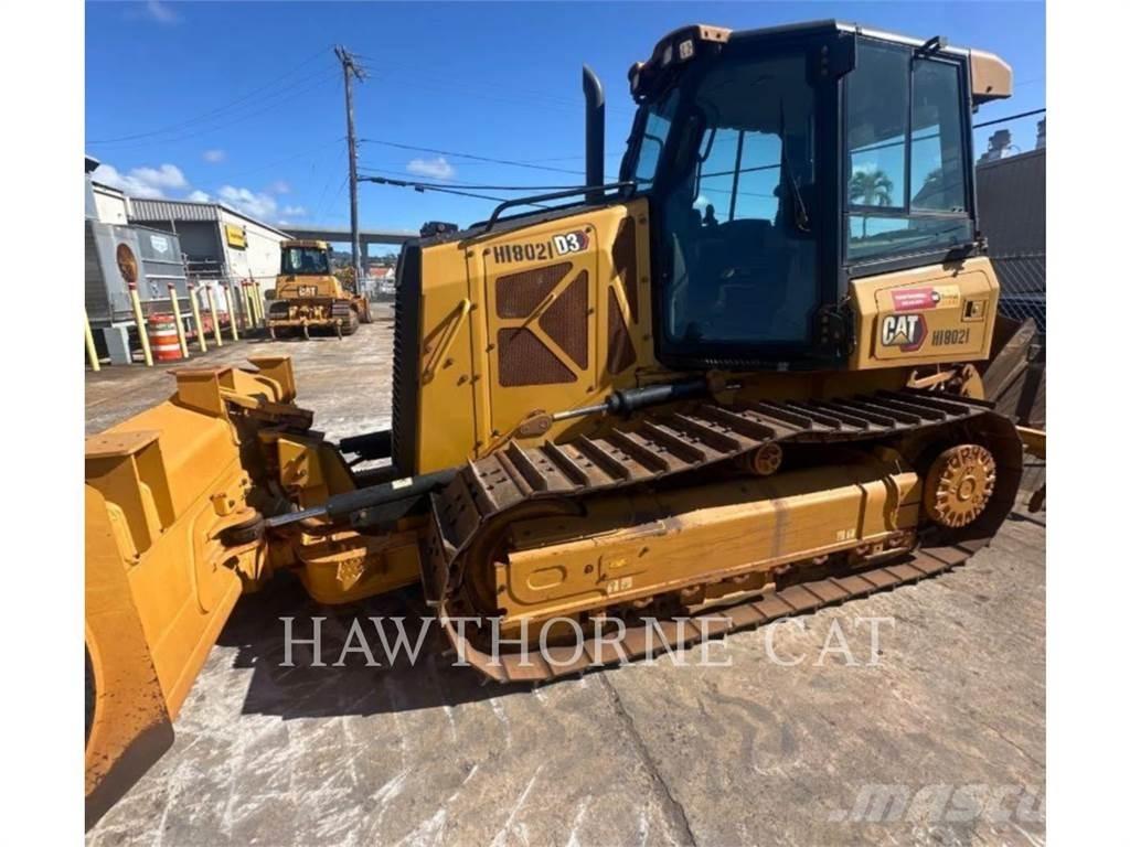CAT D3 EW Kāpurķēžu buldozeri