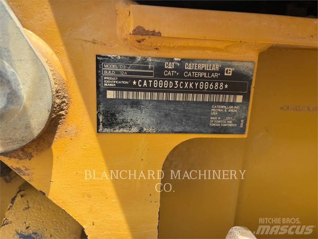 CAT D3 LGP Kāpurķēžu buldozeri