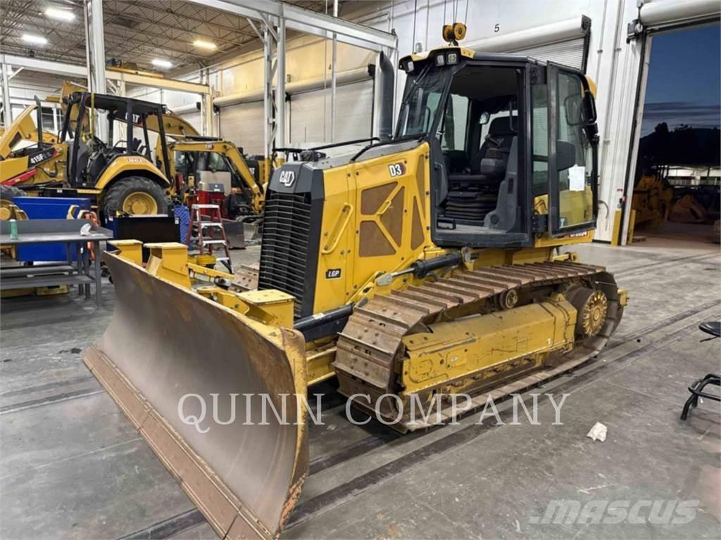 CAT D3 LGP Kāpurķēžu buldozeri