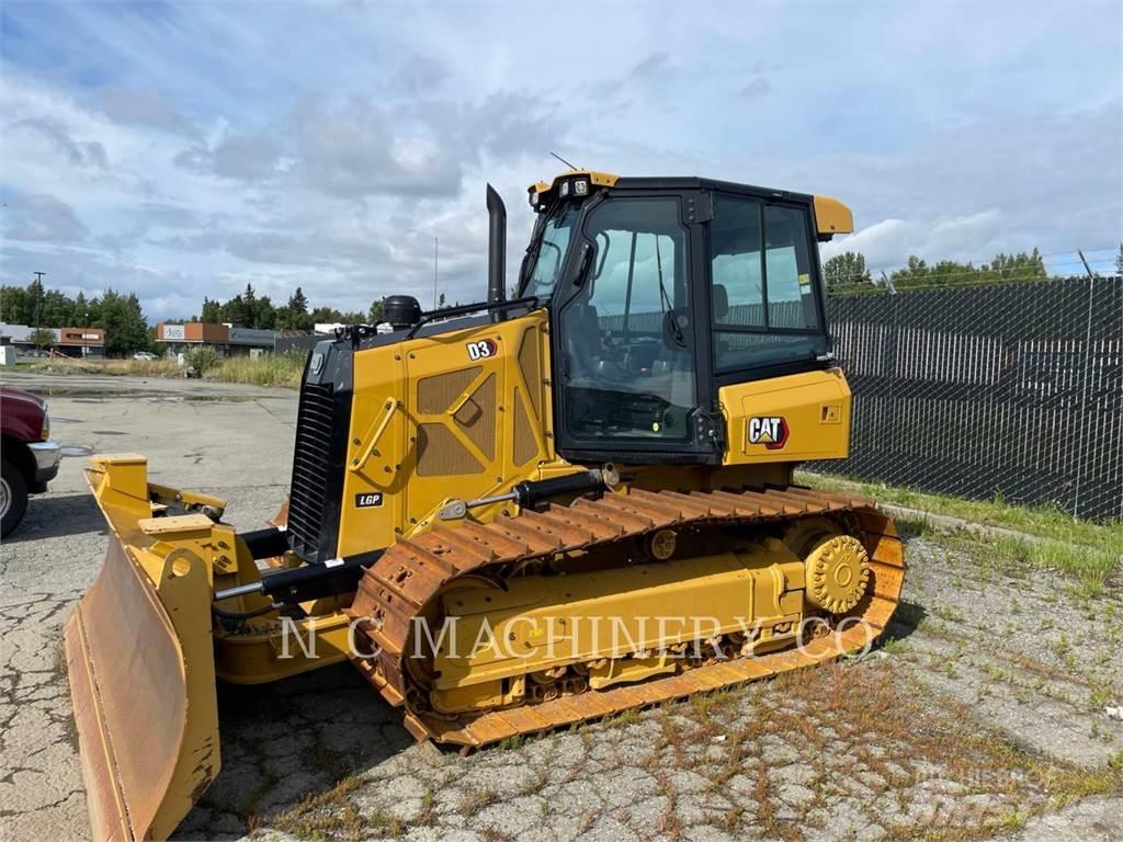 CAT D3 LGPCB Kāpurķēžu buldozeri
