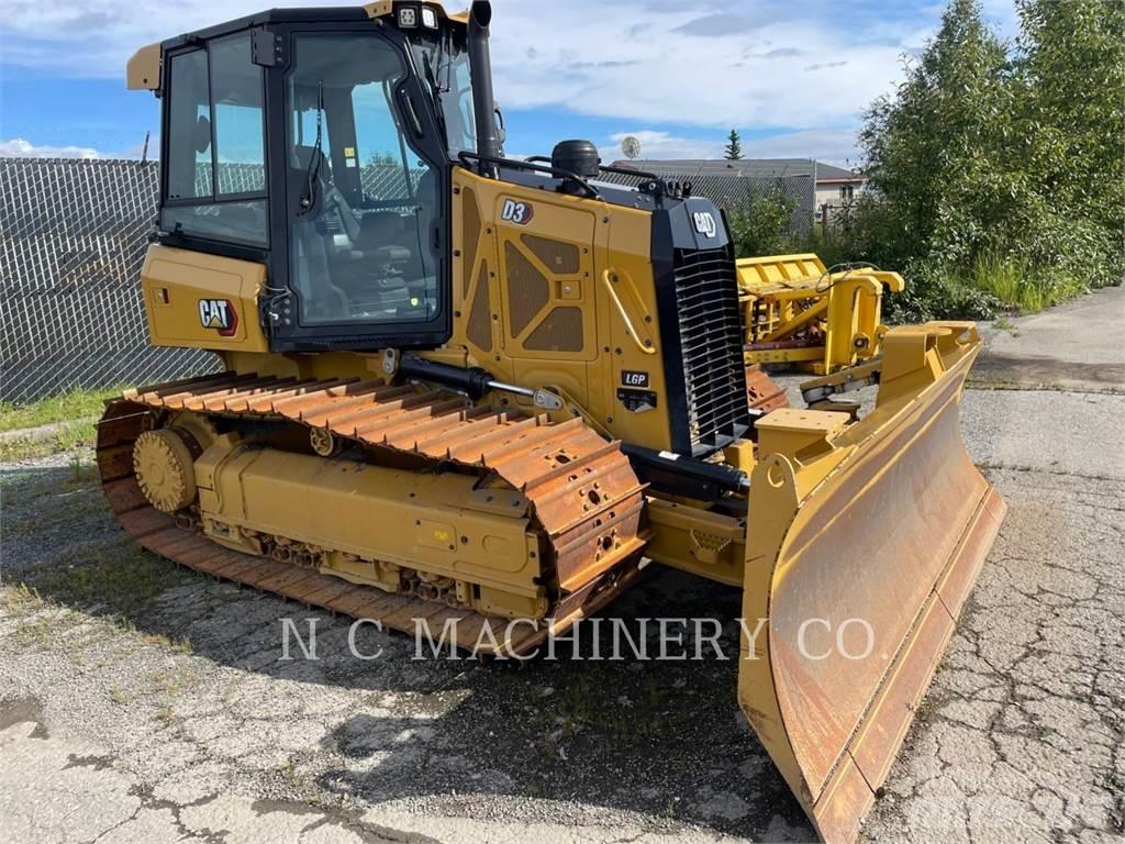 CAT D3 LGPCB Kāpurķēžu buldozeri