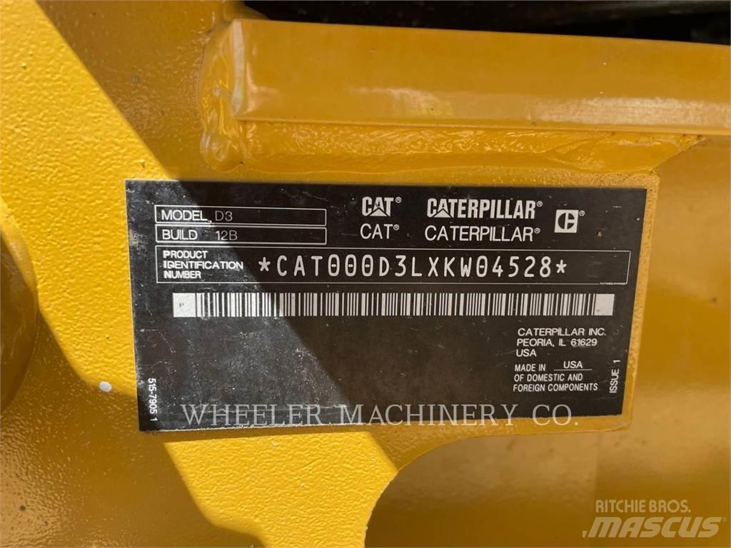 CAT D3 XL Kāpurķēžu buldozeri