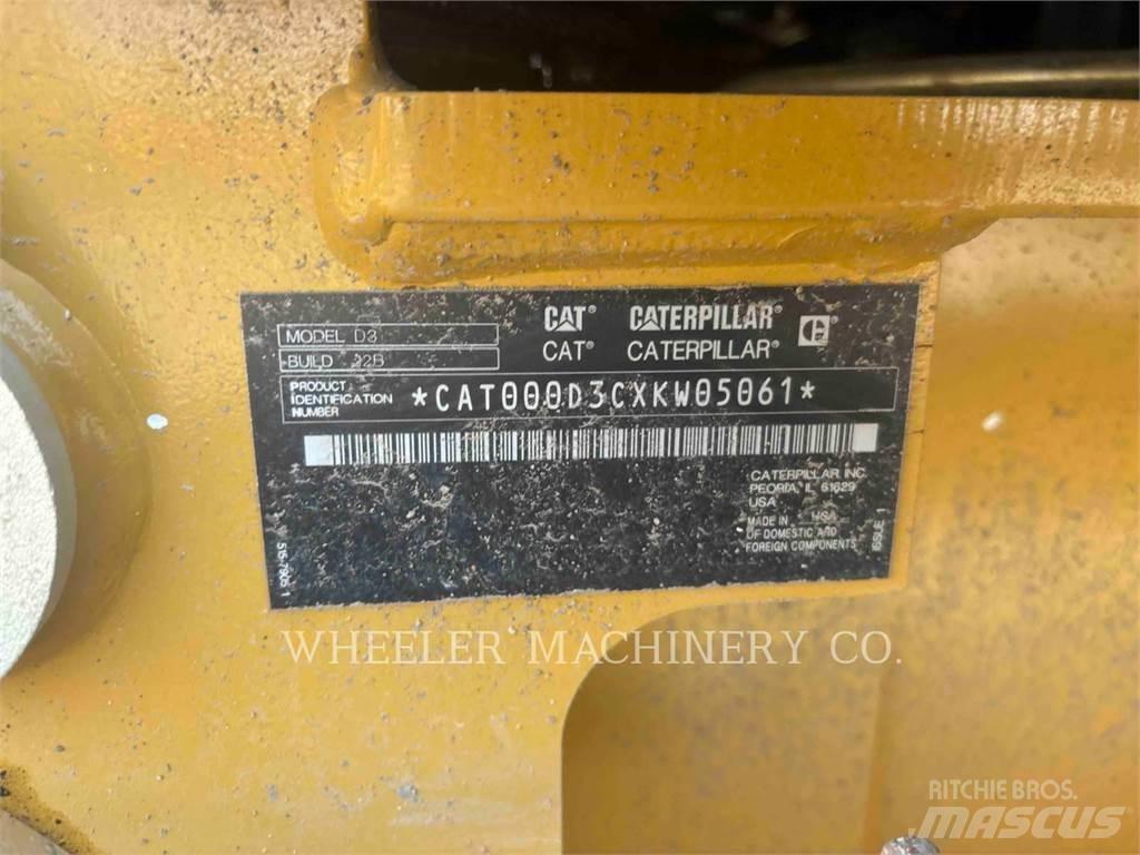 CAT D3 XL Kāpurķēžu buldozeri