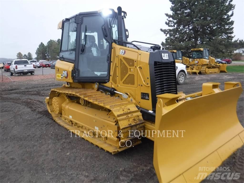 CAT D3 XLCB Kāpurķēžu buldozeri