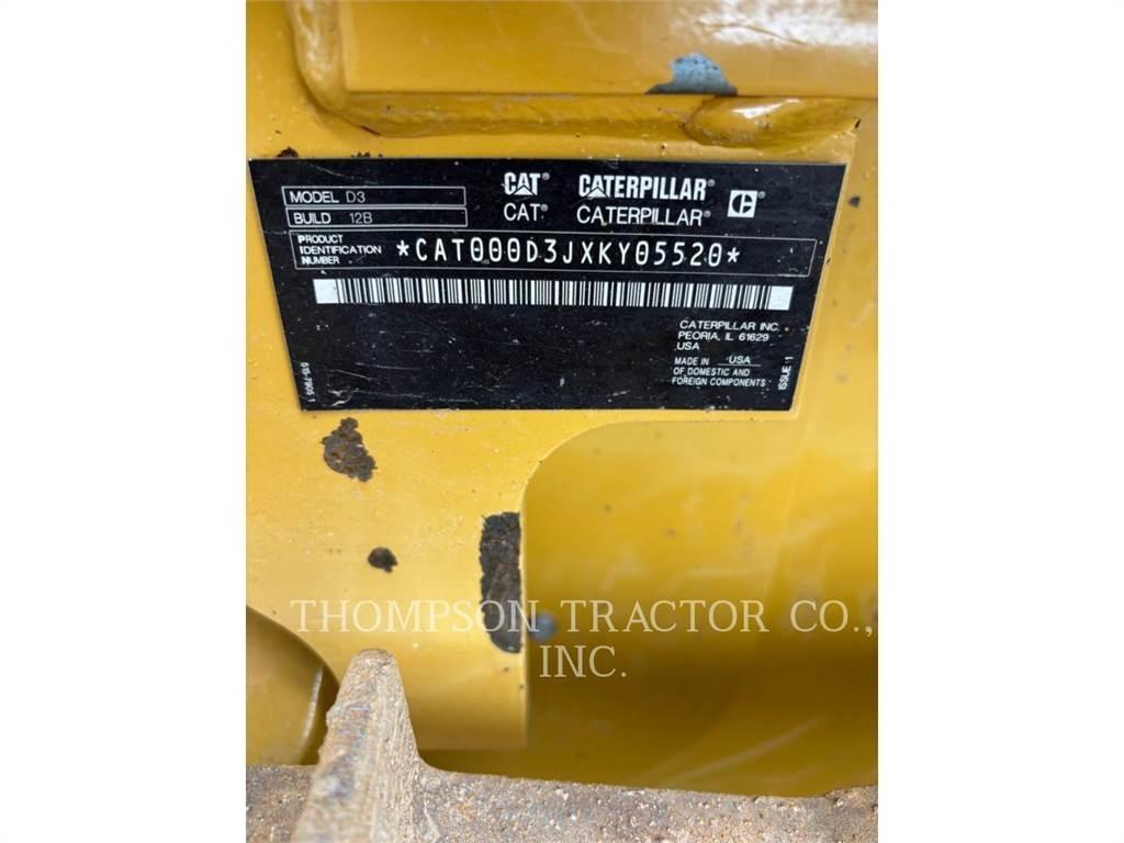 CAT D3LGP Kāpurķēžu buldozeri