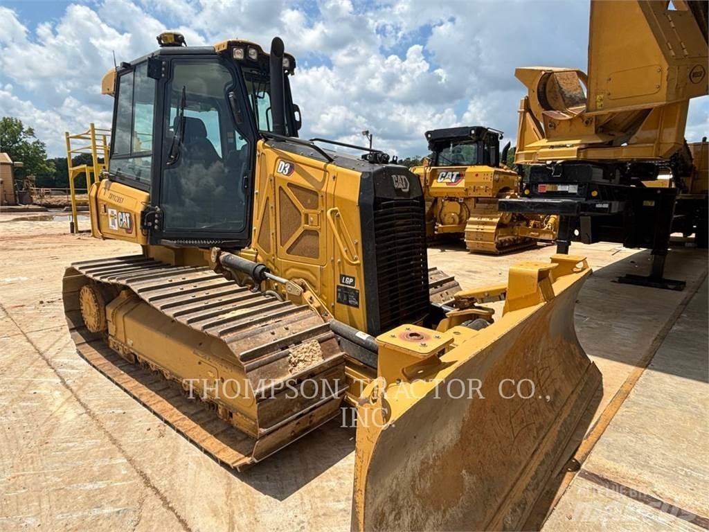 CAT D3LGP Kāpurķēžu buldozeri