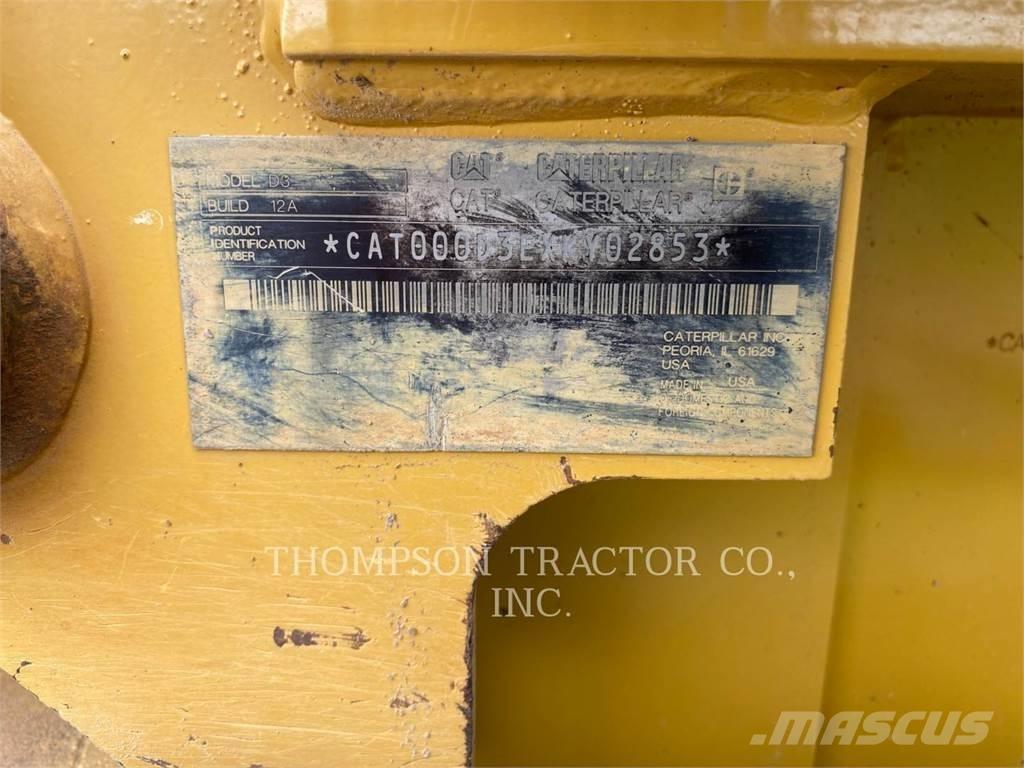 CAT D3LGP Kāpurķēžu buldozeri