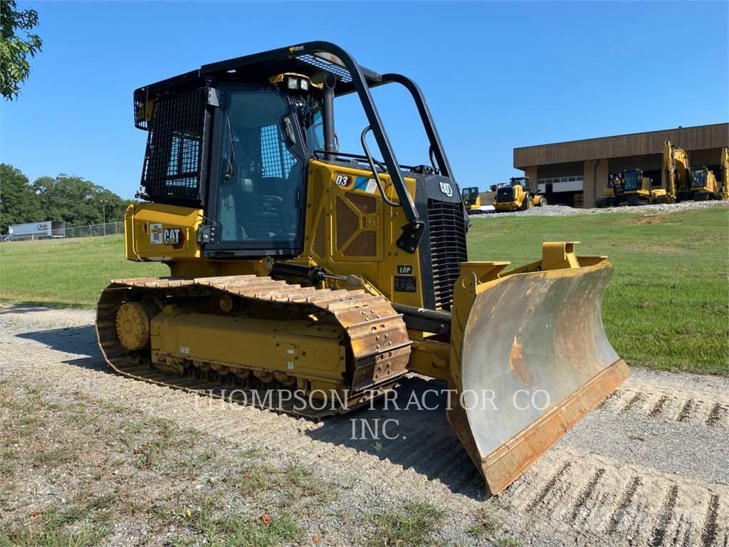 CAT D3LGP Kāpurķēžu buldozeri