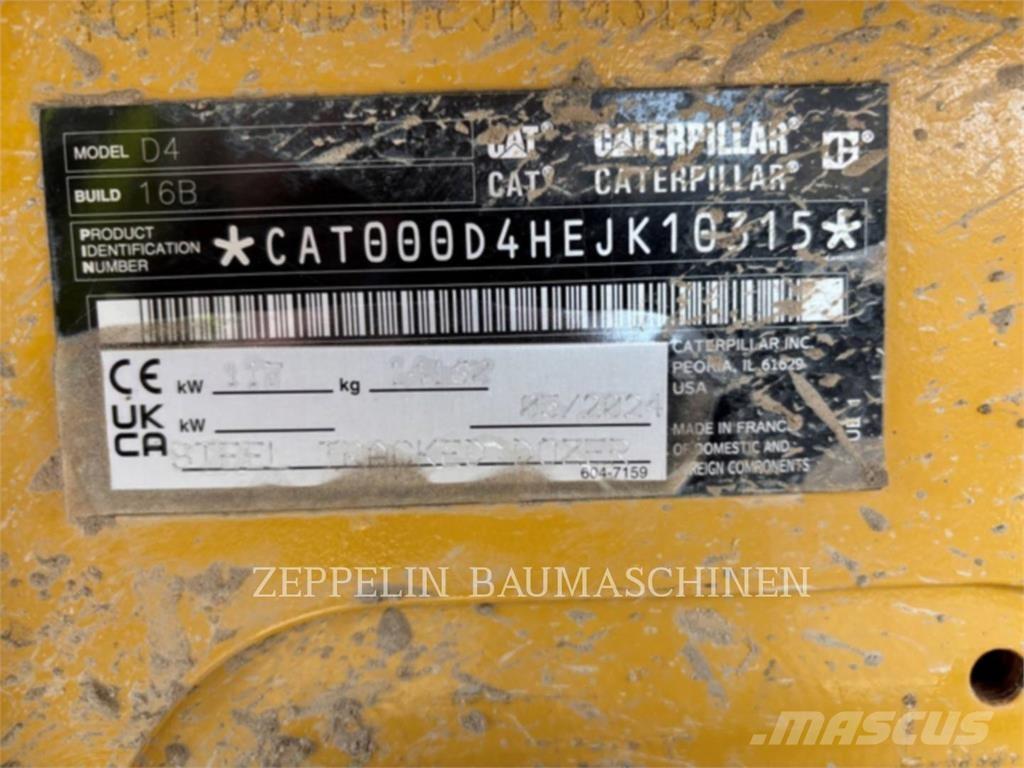 CAT D4-16A Kāpurķēžu buldozeri