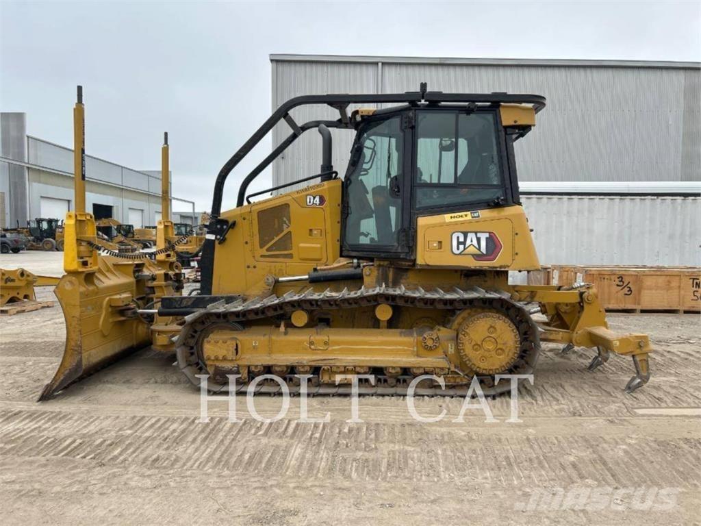 CAT D4 CAB3 Kāpurķēžu buldozeri