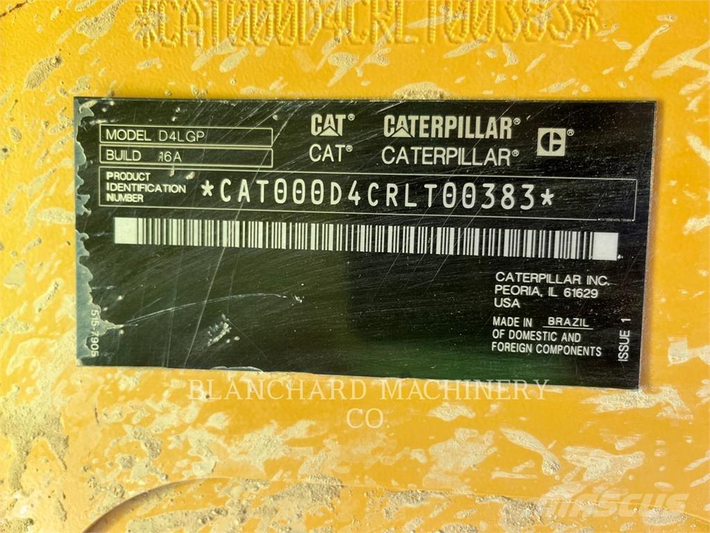 CAT D4 LGP Kāpurķēžu buldozeri