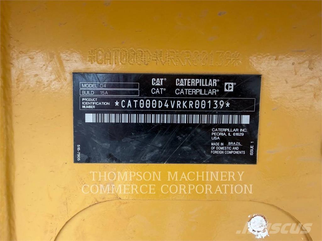 CAT D4 XL Kāpurķēžu buldozeri