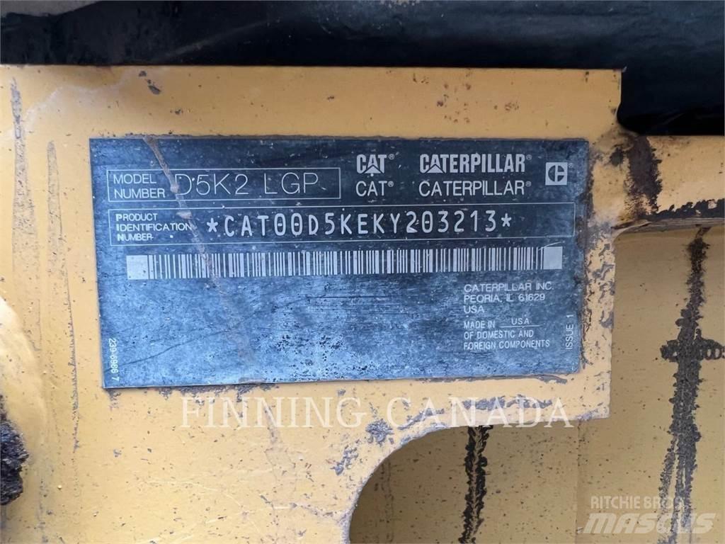 CAT D5K2 LGP Kāpurķēžu buldozeri