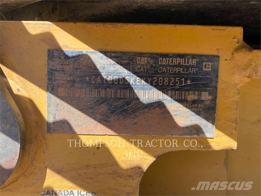 CAT D5K2 LGP Kāpurķēžu buldozeri
