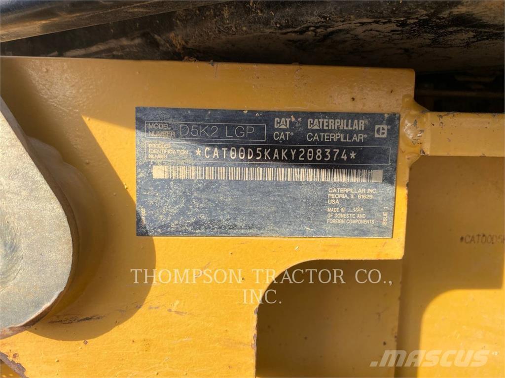 CAT D5K2 LGP Kāpurķēžu buldozeri