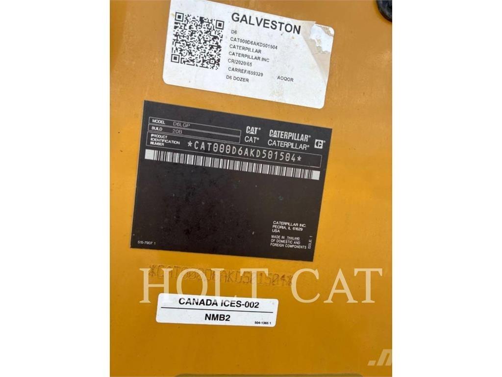 CAT D6 LGPVP3 Kāpurķēžu buldozeri