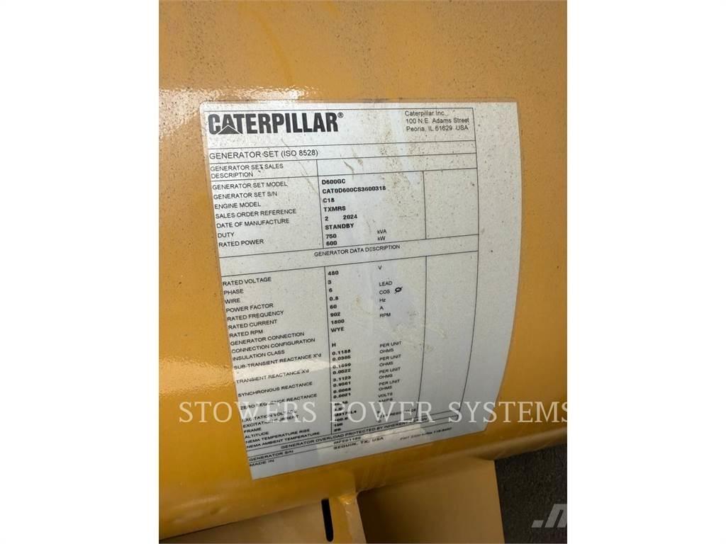 CAT D600GC Dīzeļģeneratori