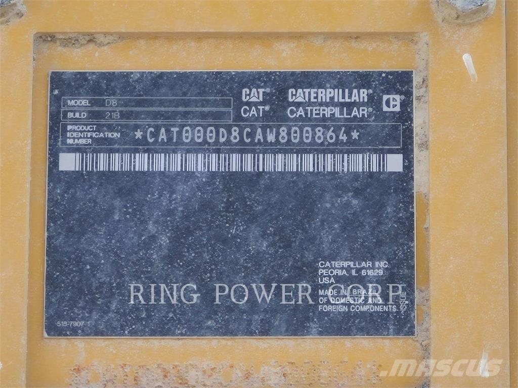 CAT D8 Kāpurķēžu buldozeri