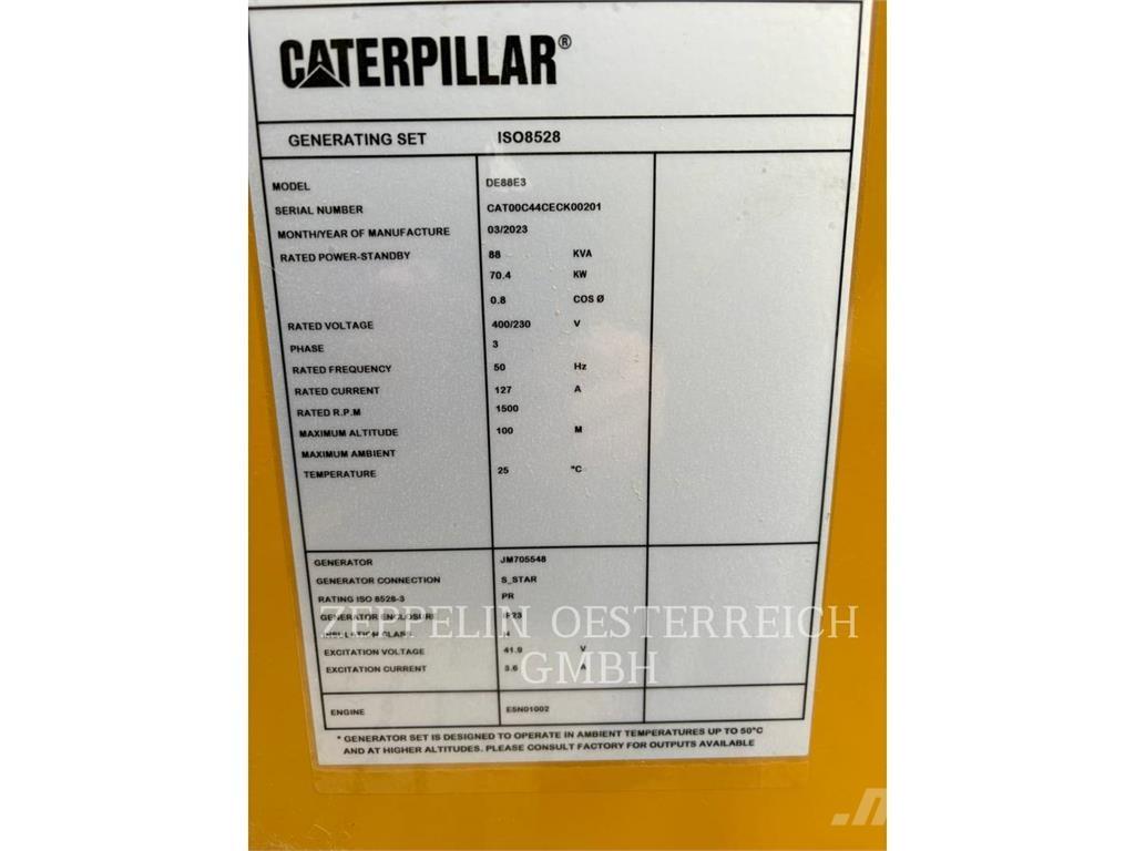 CAT DE88E3 Industriālie dzinēji