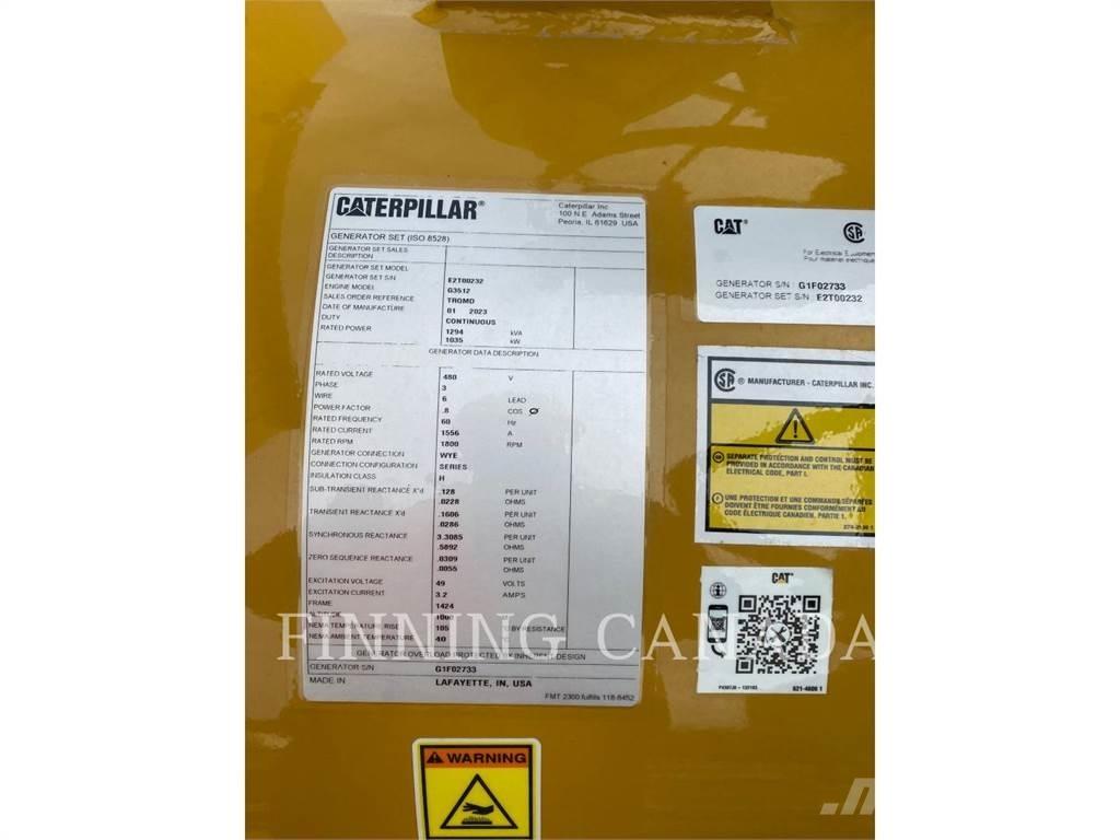 CAT G 3512 Dīzeļģeneratori
