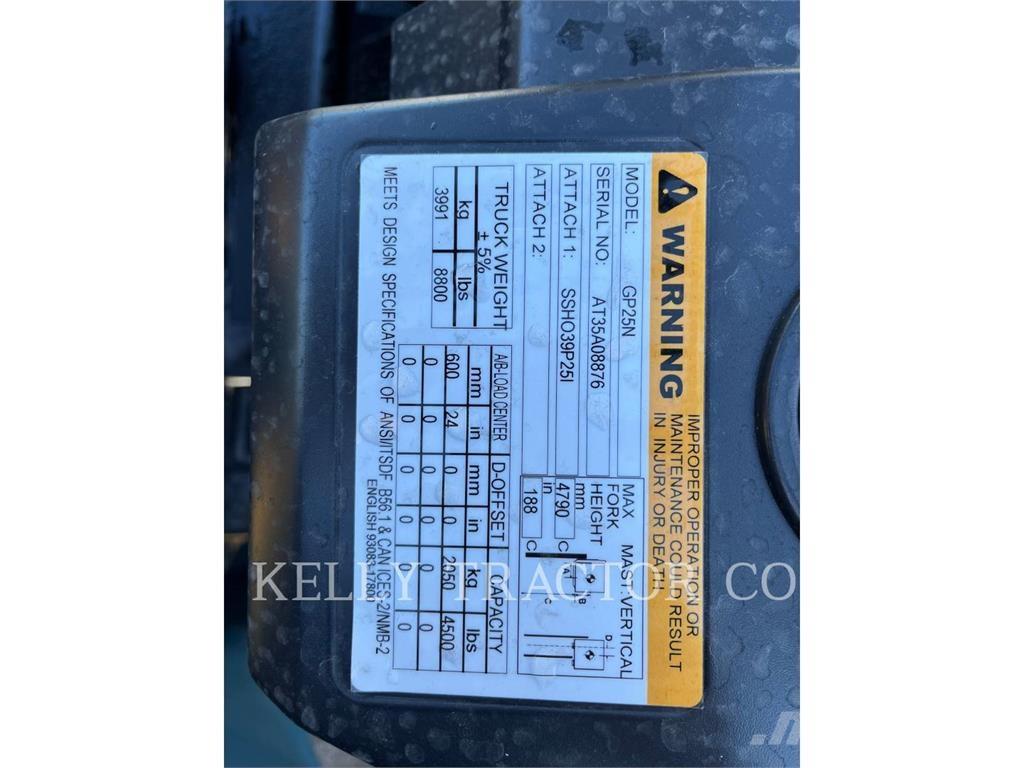 CAT GP25N Autokrāvēji - citi